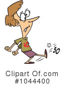 Over The Hill Clipart #1044400 by toonaday