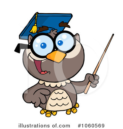 Owl Clipart #1060569 by Hit Toon