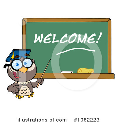 Royalty-Free (RF) Owl Clipart Illustration by Hit Toon - Stock Sample #1062223