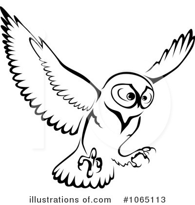 Royalty-Free (RF) Owl Clipart Illustration by Vector Tradition SM - Stock Sample #1065113