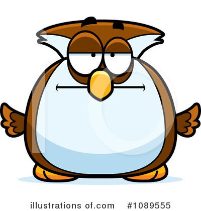 Royalty-Free (RF) Owl Clipart Illustration by Cory Thoman - Stock Sample #1089555