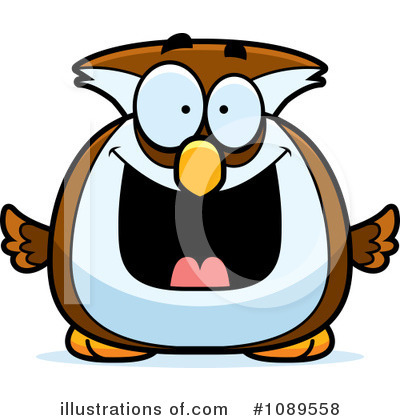 Royalty-Free (RF) Owl Clipart Illustration by Cory Thoman - Stock Sample #1089558