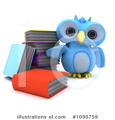 Royalty-Free (RF) Owl Clipart Illustration by KJ Pargeter - Stock Sample #1090759