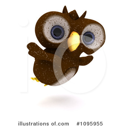Royalty-Free (RF) Owl Clipart Illustration by KJ Pargeter - Stock Sample #1095955