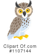 Owl Clipart #1107144 by Alex Bannykh