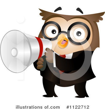 Royalty-Free (RF) Owl Clipart Illustration by BNP Design Studio - Stock Sample #1122712
