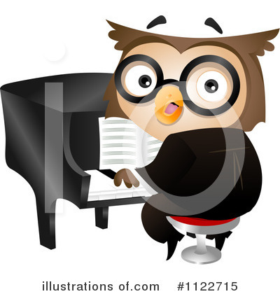 Royalty-Free (RF) Owl Clipart Illustration by BNP Design Studio - Stock Sample #1122715