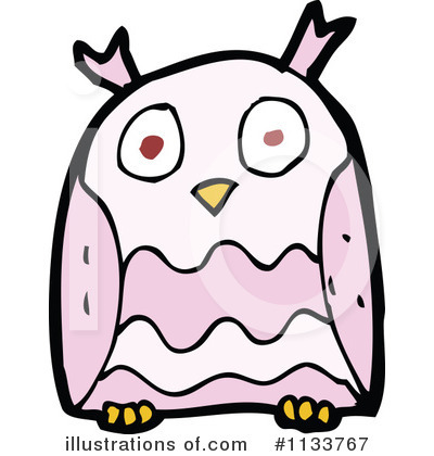 Royalty-Free (RF) Owl Clipart Illustration by lineartestpilot - Stock Sample #1133767