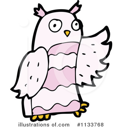 Royalty-Free (RF) Owl Clipart Illustration by lineartestpilot - Stock Sample #1133768
