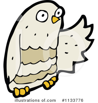 Royalty-Free (RF) Owl Clipart Illustration by lineartestpilot - Stock Sample #1133776
