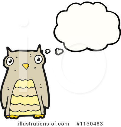 Royalty-Free (RF) Owl Clipart Illustration by lineartestpilot - Stock Sample #1150463