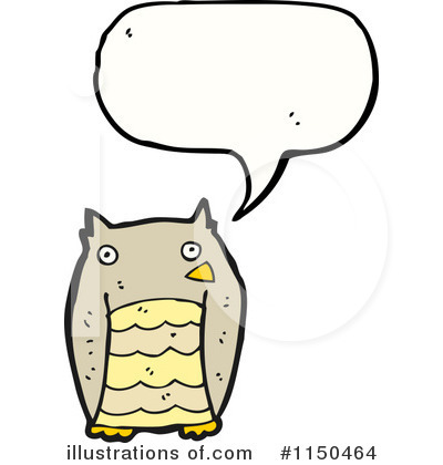 Royalty-Free (RF) Owl Clipart Illustration by lineartestpilot - Stock Sample #1150464