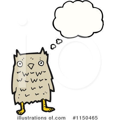 Royalty-Free (RF) Owl Clipart Illustration by lineartestpilot - Stock Sample #1150465