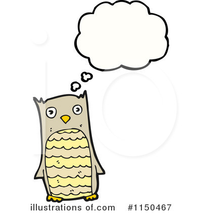 Royalty-Free (RF) Owl Clipart Illustration by lineartestpilot - Stock Sample #1150467