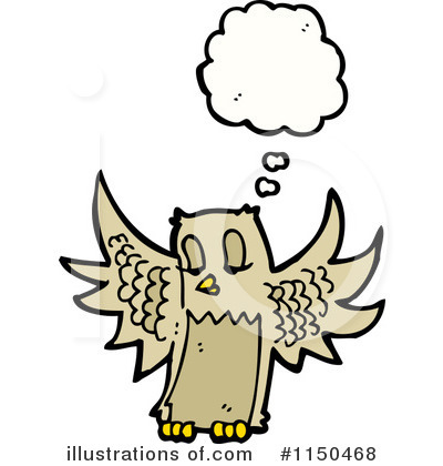 Royalty-Free (RF) Owl Clipart Illustration by lineartestpilot - Stock Sample #1150468