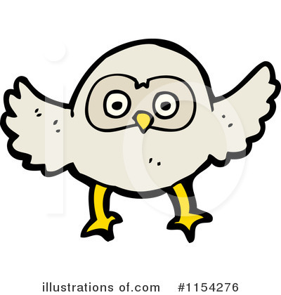 Royalty-Free (RF) Owl Clipart Illustration by lineartestpilot - Stock Sample #1154276