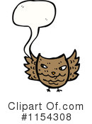 Owl Clipart #1154308 by lineartestpilot