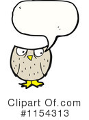 Owl Clipart #1154313 by lineartestpilot