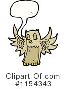 Owl Clipart #1154343 by lineartestpilot