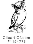 Owl Clipart #1154778 by Prawny Vintage