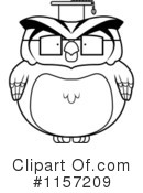 Owl Clipart #1157209 by Cory Thoman