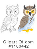 Owl Clipart #1160442 by Alex Bannykh