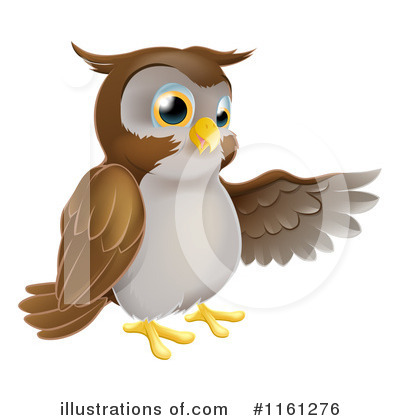 Owl Clipart #1161276 by AtStockIllustration
