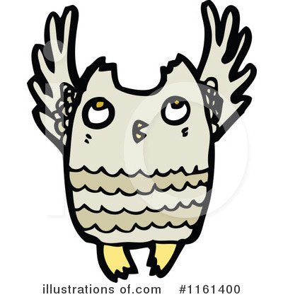 Royalty-Free (RF) Owl Clipart Illustration by lineartestpilot - Stock Sample #1161400