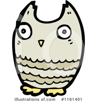 Royalty-Free (RF) Owl Clipart Illustration by lineartestpilot - Stock Sample #1161401