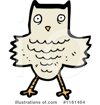 Royalty-Free (RF) Owl Clipart Illustration by lineartestpilot - Stock Sample #1161404