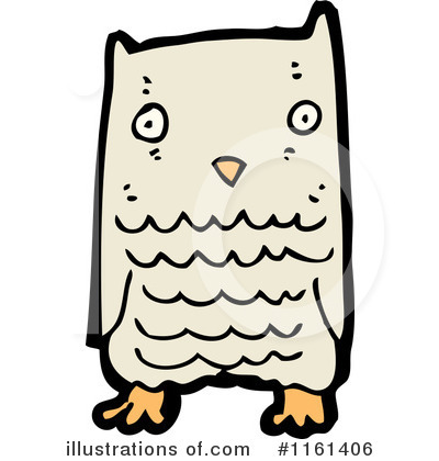 Royalty-Free (RF) Owl Clipart Illustration by lineartestpilot - Stock Sample #1161406