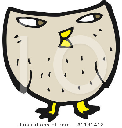 Royalty-Free (RF) Owl Clipart Illustration by lineartestpilot - Stock Sample #1161412