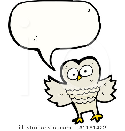 Royalty-Free (RF) Owl Clipart Illustration by lineartestpilot - Stock Sample #1161422