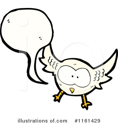 Royalty-Free (RF) Owl Clipart Illustration by lineartestpilot - Stock Sample #1161429