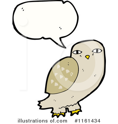 Royalty-Free (RF) Owl Clipart Illustration by lineartestpilot - Stock Sample #1161434