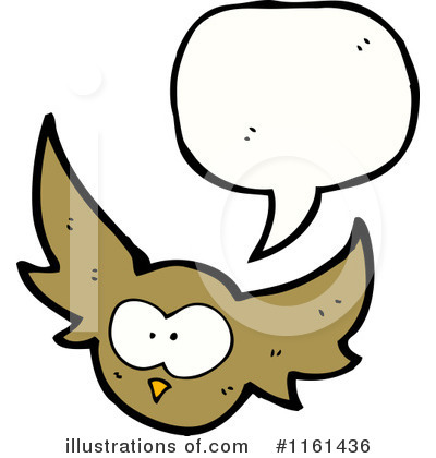 Royalty-Free (RF) Owl Clipart Illustration by lineartestpilot - Stock Sample #1161436