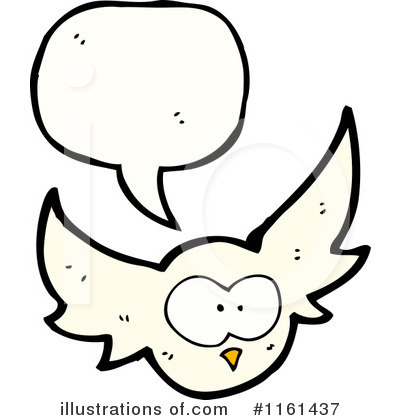 Royalty-Free (RF) Owl Clipart Illustration by lineartestpilot - Stock Sample #1161437