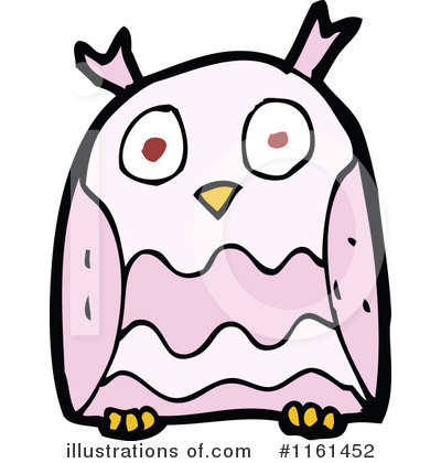 Royalty-Free (RF) Owl Clipart Illustration by lineartestpilot - Stock Sample #1161452