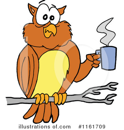 Owl Clipart #1161709 by LaffToon