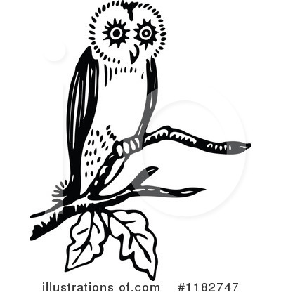 Royalty-Free (RF) Owl Clipart Illustration by Prawny - Stock Sample #1182747