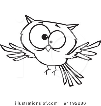 Royalty-Free (RF) Owl Clipart Illustration by toonaday - Stock Sample #1192286