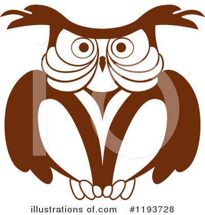 Royalty-Free (RF) Owl Clipart Illustration by Vector Tradition SM - Stock Sample #1193728