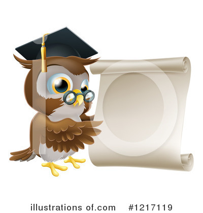 Owl Clipart #1217119 by AtStockIllustration