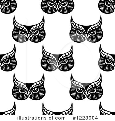 Royalty-Free (RF) Owl Clipart Illustration by Vector Tradition SM - Stock Sample #1223904