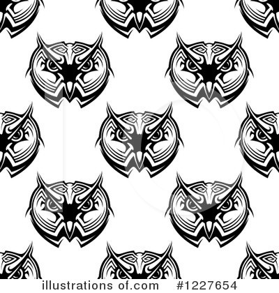 Royalty-Free (RF) Owl Clipart Illustration by Vector Tradition SM - Stock Sample #1227654