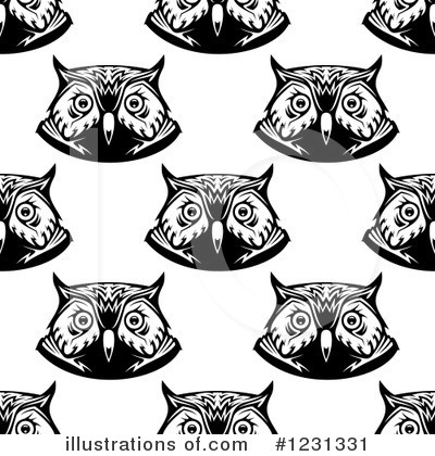 Royalty-Free (RF) Owl Clipart Illustration by Vector Tradition SM - Stock Sample #1231331