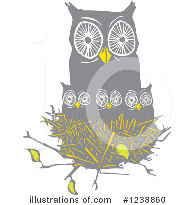 Owl Clipart #1238860 by xunantunich