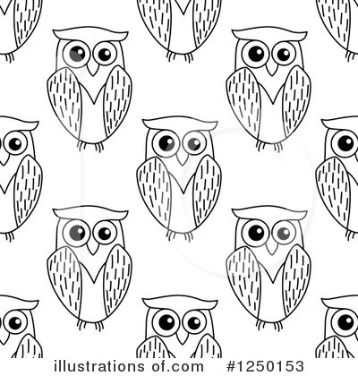 Royalty-Free (RF) Owl Clipart Illustration by Vector Tradition SM - Stock Sample #1250153