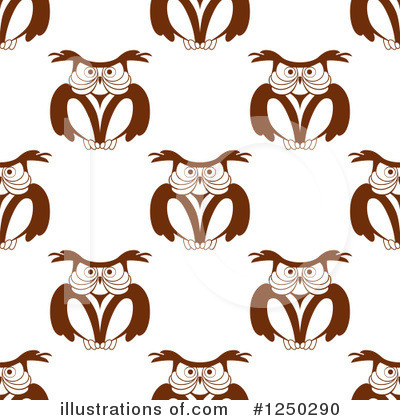 Royalty-Free (RF) Owl Clipart Illustration by Vector Tradition SM - Stock Sample #1250290