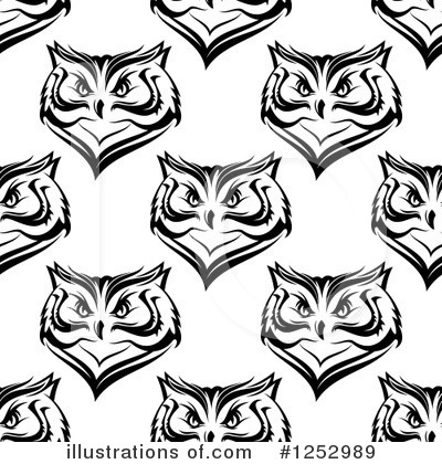 Royalty-Free (RF) Owl Clipart Illustration by Vector Tradition SM - Stock Sample #1252989